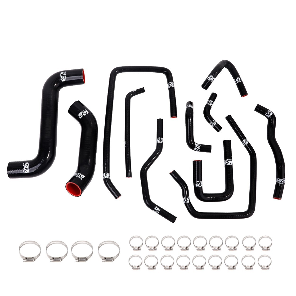 Silicone Radiator Hose Kit For Subaru Impreza WRX/STi GDA/GDB EJ207 02