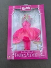 Vtg Barbie 1996 Fashion Avenue Party Pink Silver Glitter Dress Accessories J33
