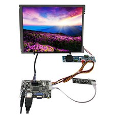 HD VGA AV LCD Controller Board 10.4 in 800x600 1000nit LCD Screen