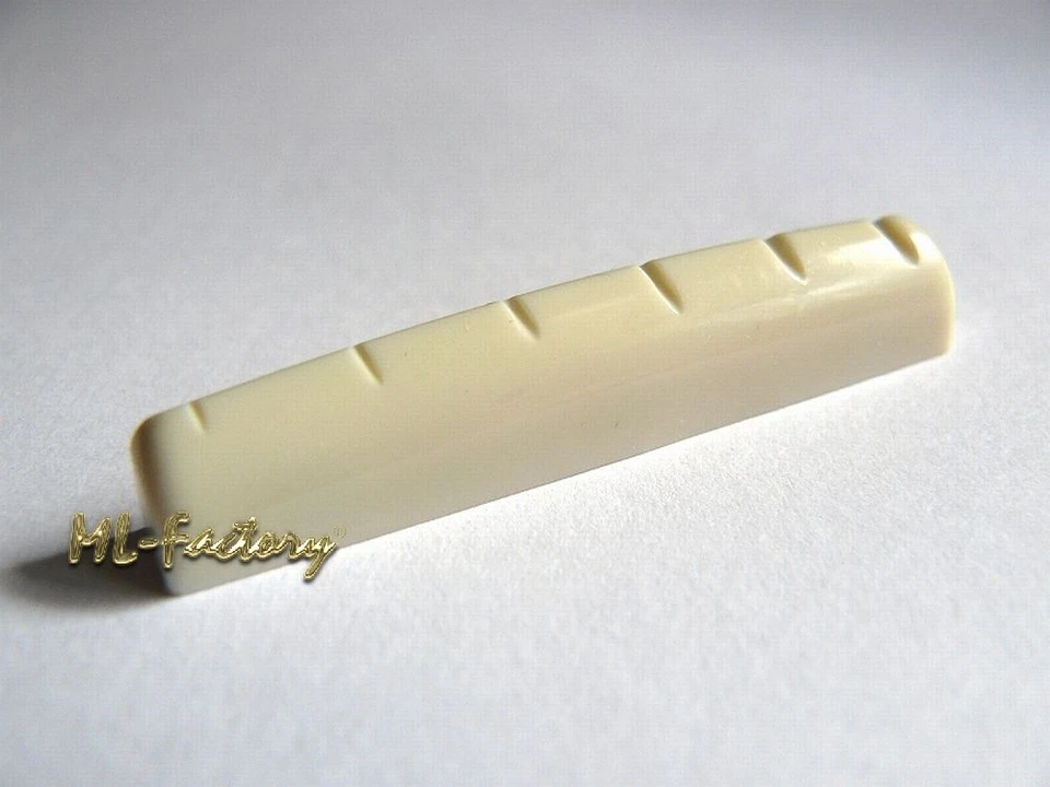 Western/E-Gitarren Sattel ML-Factory® Nr. 4, Kunststoff 44,5 x 5,3 x 7,5mm