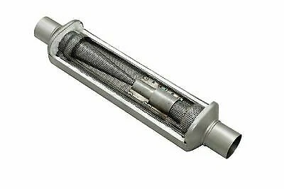 Компактный глушитель Flowmaster Super серии HP-2 2,5 дюйма T-409 нержавеющая сталь 12512409 - Изображение 2 из 4