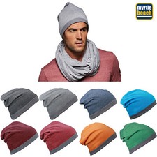 CAPPELLO DA UOMO DONNA PRIMAVERA AUTUNNO IN POLI COTONE CUFFIA LUNGA BEANIE