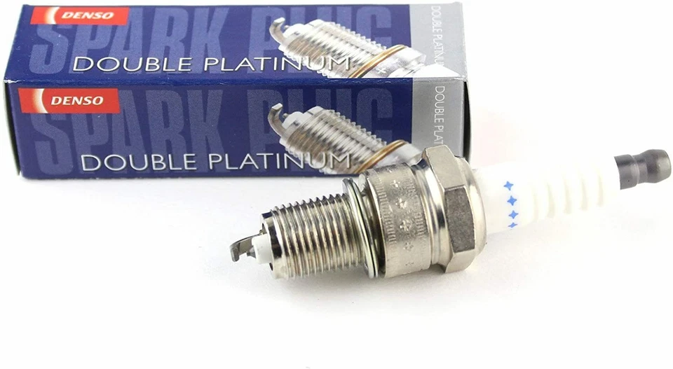 Paquete de 4 bujías Denso doble platino para VOLKSWAGEN GOLF L4-2,0 L 1993-1999 Foto 2 de 4