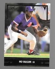 1991 Leaf Gold Rookies #BC7 Mo Vaughn Red Sox