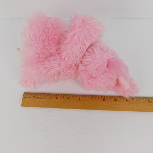 Dan Dee 7" Pink Puppy Dog Fluffy Plush Stuffed Animal Pink - Picture 4 of 19