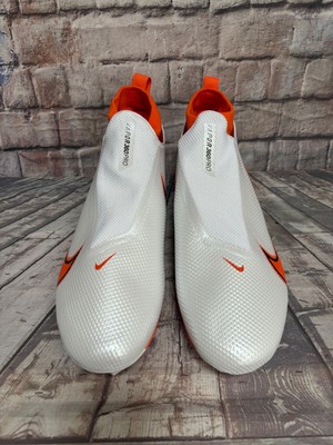 Size 15 Nike Vapor Edge Pro 360 White Orange Football Cleats CV6345-100 NEW Nike Vapor Edge 360 Pro White Orange Football Cleats Size 15  main image 4