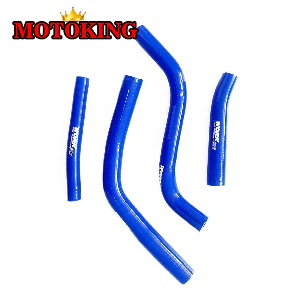 Blue Silicone Radiator Hose for 2014-2018 Yamaha YZ250F YZ450F 2015 2016 2017 Foto 2 de 4