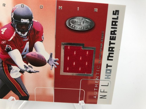 2002 MARQUISE WALKER JERSEY Fleer NFL HOT PROSPECTS Card MICHIGAN BUCCANEERS - Picture 4 of 5