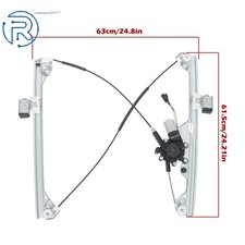 Regulador De Ventana Eléctrica Con Motor, Pasajero Trasero Derecho, Para Sierra Silverado 1500 2007-2013 - Fácil Instalación