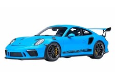AutoArt 1/18 Porsche 911 (991.2) GT3 RS Diecast Model Light Blue Composite