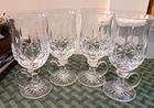 Vintage Waterford Lismore Irish Coffee Mug with handle Set of 4