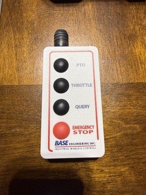 Base Engineering ASK400TX 4-Button Remote Transmitter Reel/PTO/Throttle/E-Stop