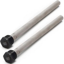 2 Pack RV Water Heater Anode Rods, Anode Rod for RV Hot Water Heaters,Replacemen