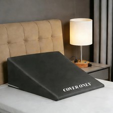Wedge Pillow Case Cover for Style Protection,Thickened Satin FabricSoft 25x25x8"