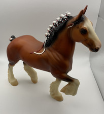 1998 Peter Stone Special Run Trotting Drafter Horse Figure - Clydesdale