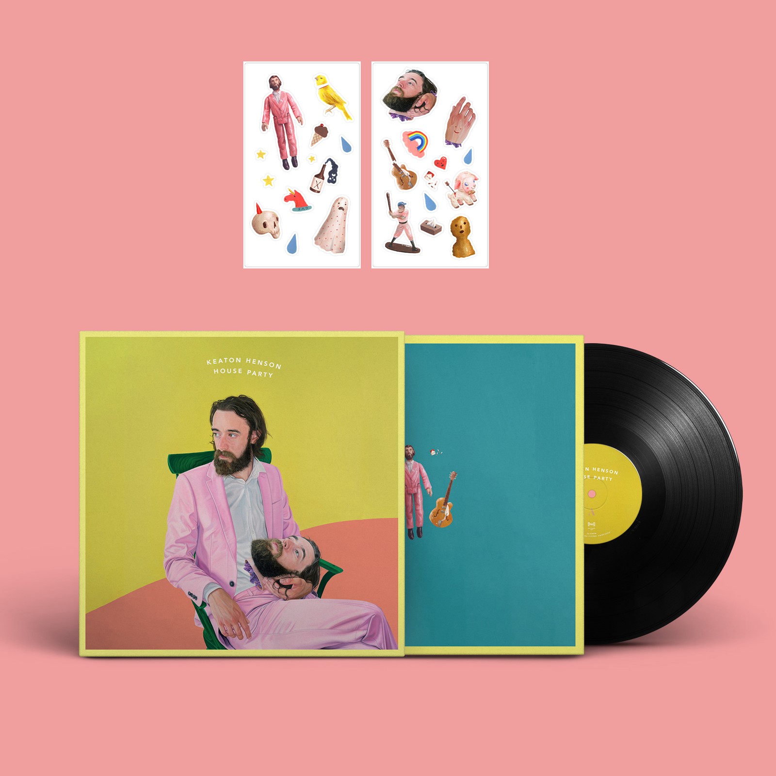 Альбом Keaton Henson House Party (винил) 12 (ИМПОРТИРОВАН из Великобритании)