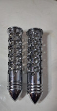 1" Universal Motorcycle Handlebar Grips Hand Grips for Harley Suzuki Kaw...