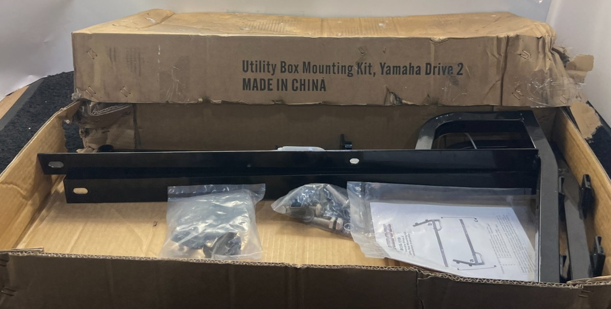 Red Hawk BOX-119 Utility Box Mounting Replacement For Yamaha Drive2 Golf Carts