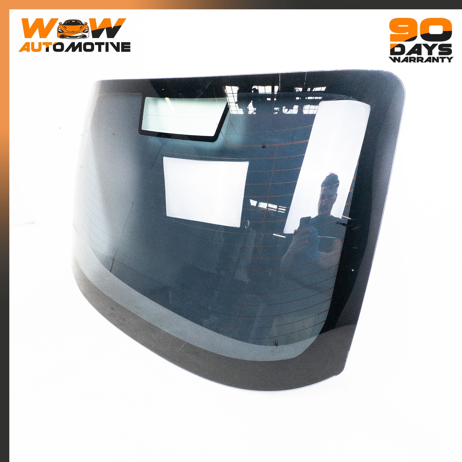 08-19 MASERATI GRANTURISMO S REAR WINDSHIELD WINDOW WINDSCREEN HEATER GLASS OEM
