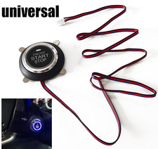 Car Ignition Switch Engine One-Key Start Stop Push Button Starter Keyless Entry