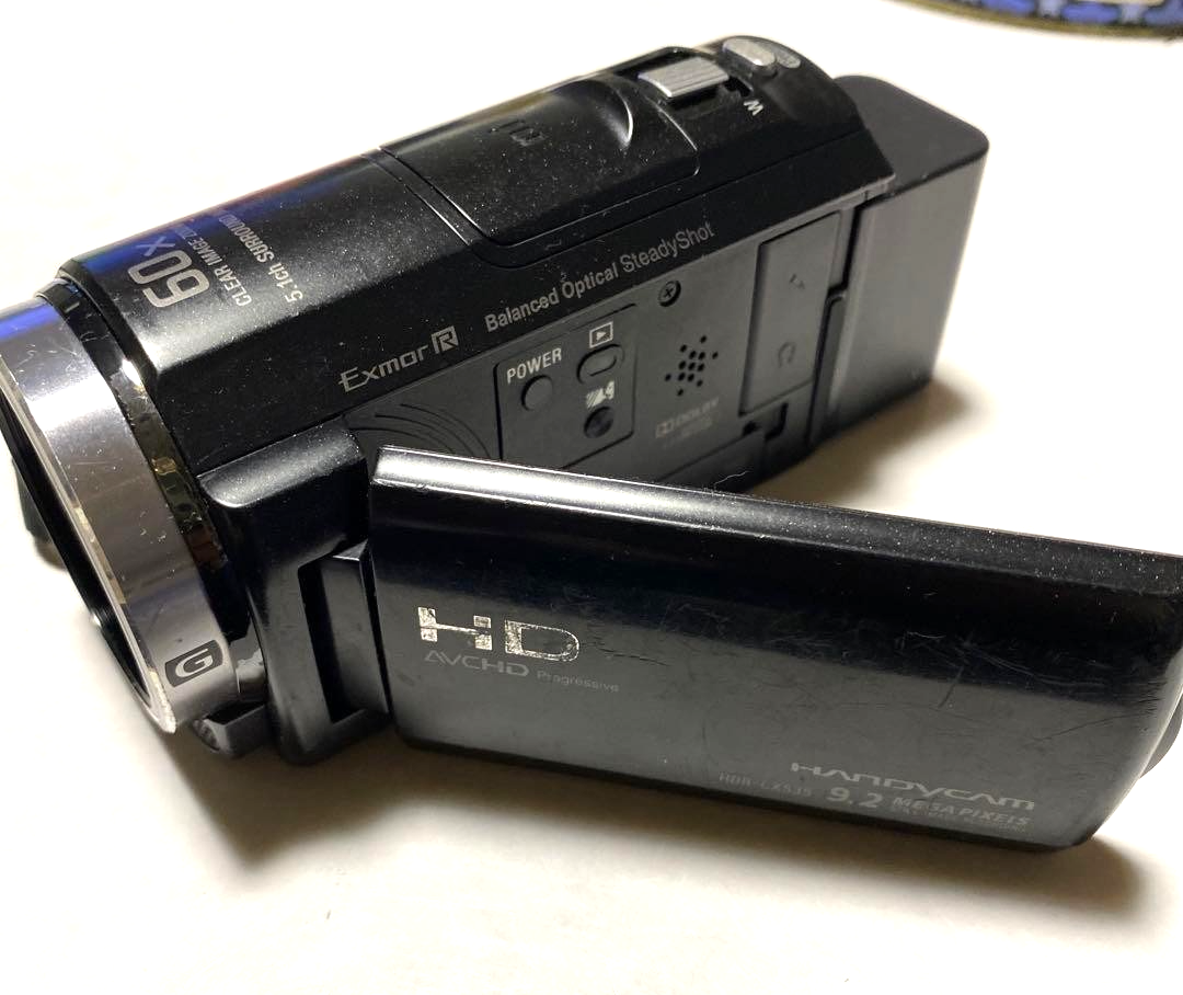 SONY ソニー ハンディカム30x Optical HDR-CX535デジカメ Sony HDR-CX535 Handycam Full HD Camcorder 30x Optical Zoom Black