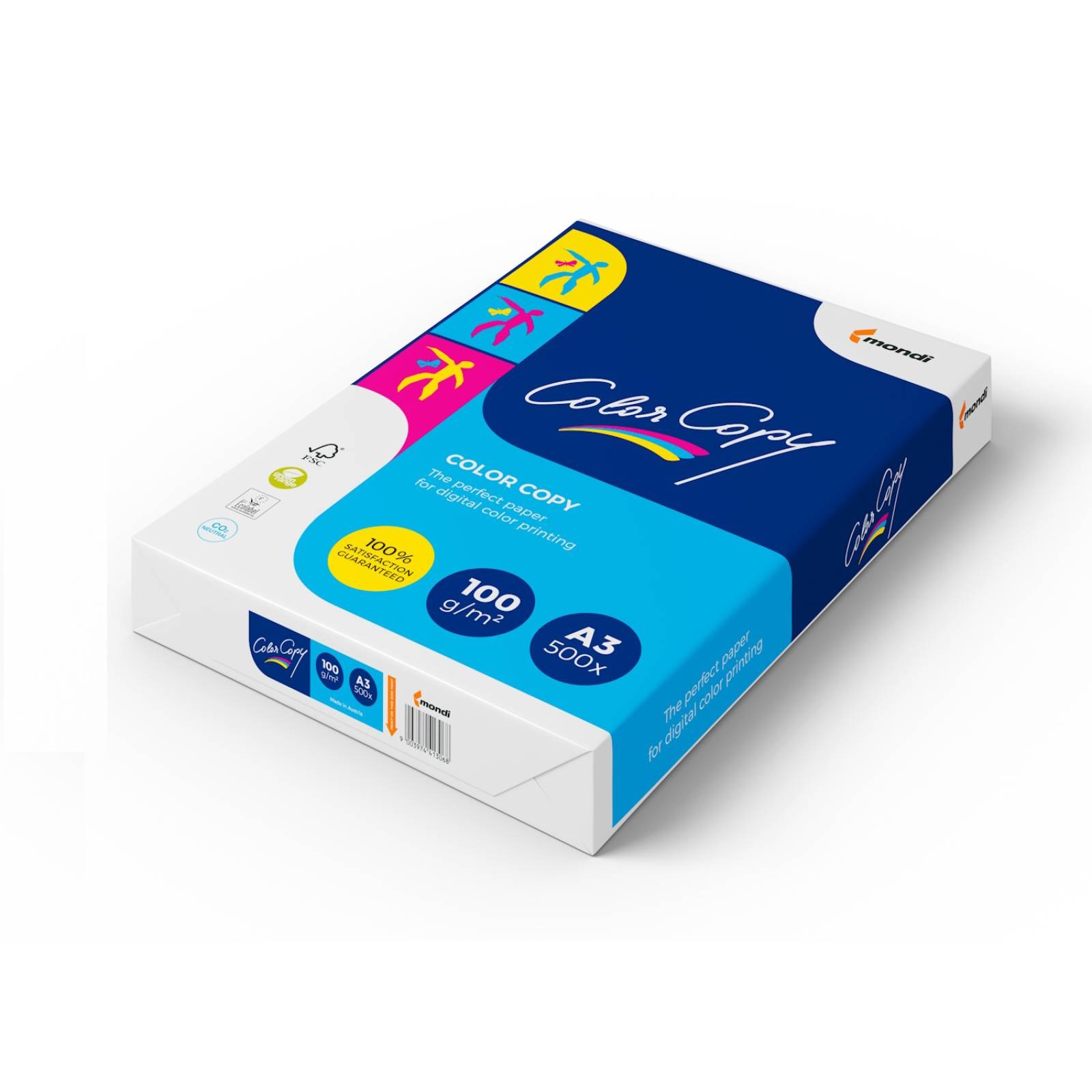 Mondi Color Copy A3 100gsm Copy Paper with ColorLok 500 Sheets (1 Ream)