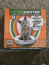 Litter Kwitter Cat Toilet Training System New Open Box
