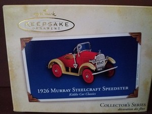 Hallmark keepsake ornament 1926 Murray Speedster NIB