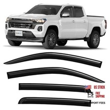 Incredibly Durable Rain Guards for Chevy Colorado For Colorado 23-26 Truck