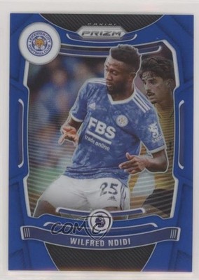 2021-22 Panini Prizm Premier League Blue Prizm 297/340 Wilfred Ndidi #25 5ya