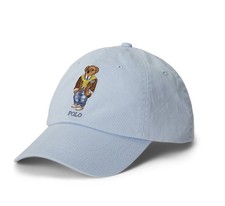 Polo Ralph Lauren classic light blue bear embroidered