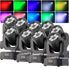 DJ Light 110W LED Moving Head Light RGBW DMX Remote Sound 360  Pan 180  Tilt