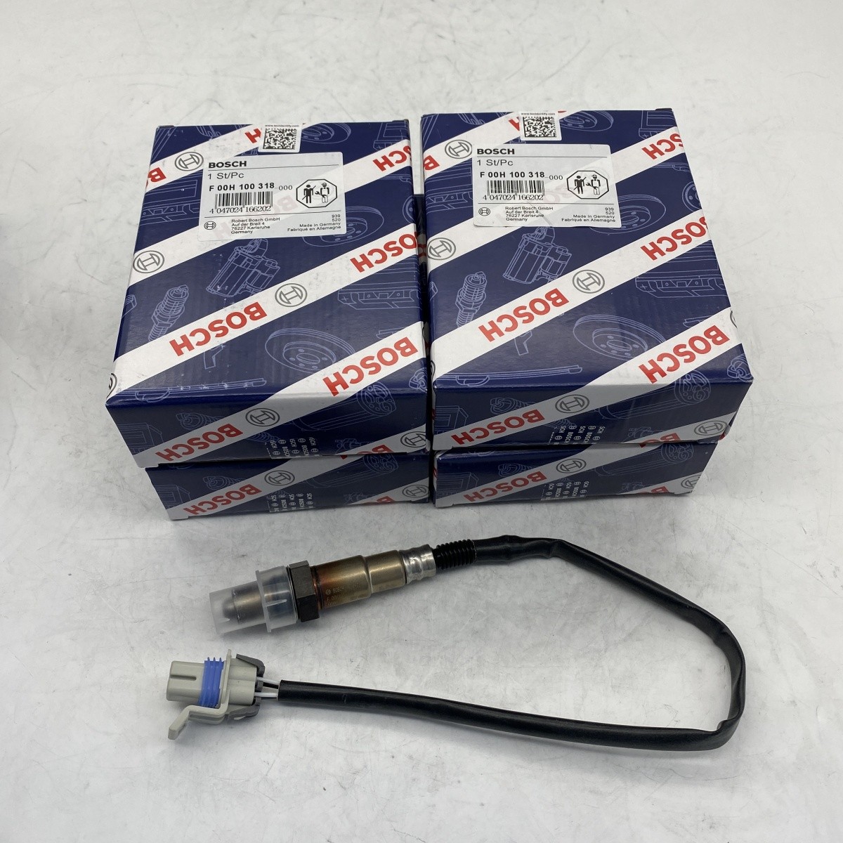 4X Bosch Oxygen Sensor 15895 For Cadillac Chevy Hummer Isuzu Oldsmobile Pontiac