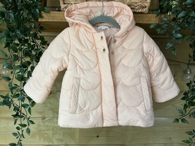 Chloe Peach wattierter Mantel mit Kapuze 9 Monate
