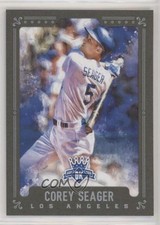 2017 Panini Diamond Kings Green Framed Corey Seager (Batting Follow Through) 8yu