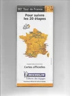 CYCLING OFFICIAL MAP MICHELIN DU TOUR DE FRANCE 2003