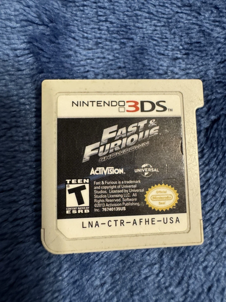 Nintendo 3DS Fast & Furious: Showdown Racing Video Games for sale