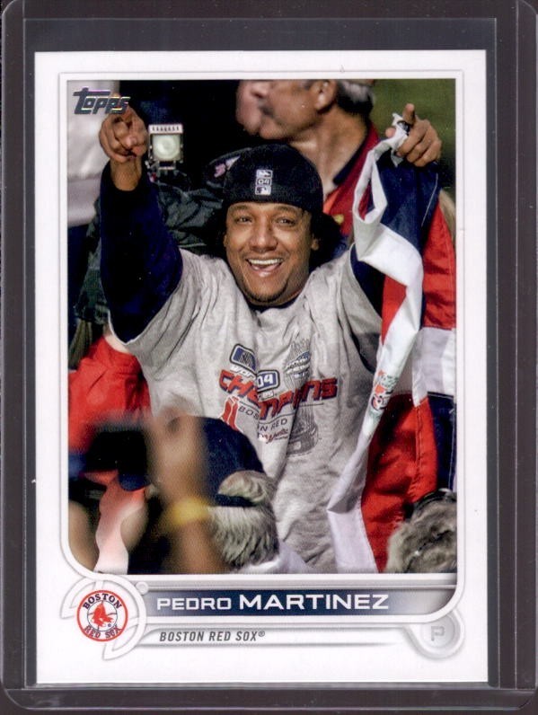 PEDRO MARTINEZ 2022 Topps Update #US50 Photo Image Variation SP Short Print