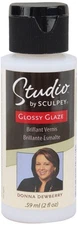 Clear Sculpting Material Studio Glaze Non Toxic Acrylic Finish for Polymer Clay