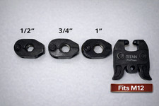 NEW LISTING! ProPress Jaws 1/2"-1&rdquo; Set fits Milwaukee M12 /Tight space kit.