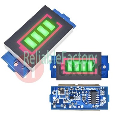 Li-ion 18650 BMS Battery Capacity Level Display LED Indicator Meter Module 1S-7S