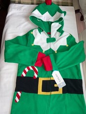 NWT Carter's ELF " CHRISTMAS" 1 Piece Pajamas Size 4T