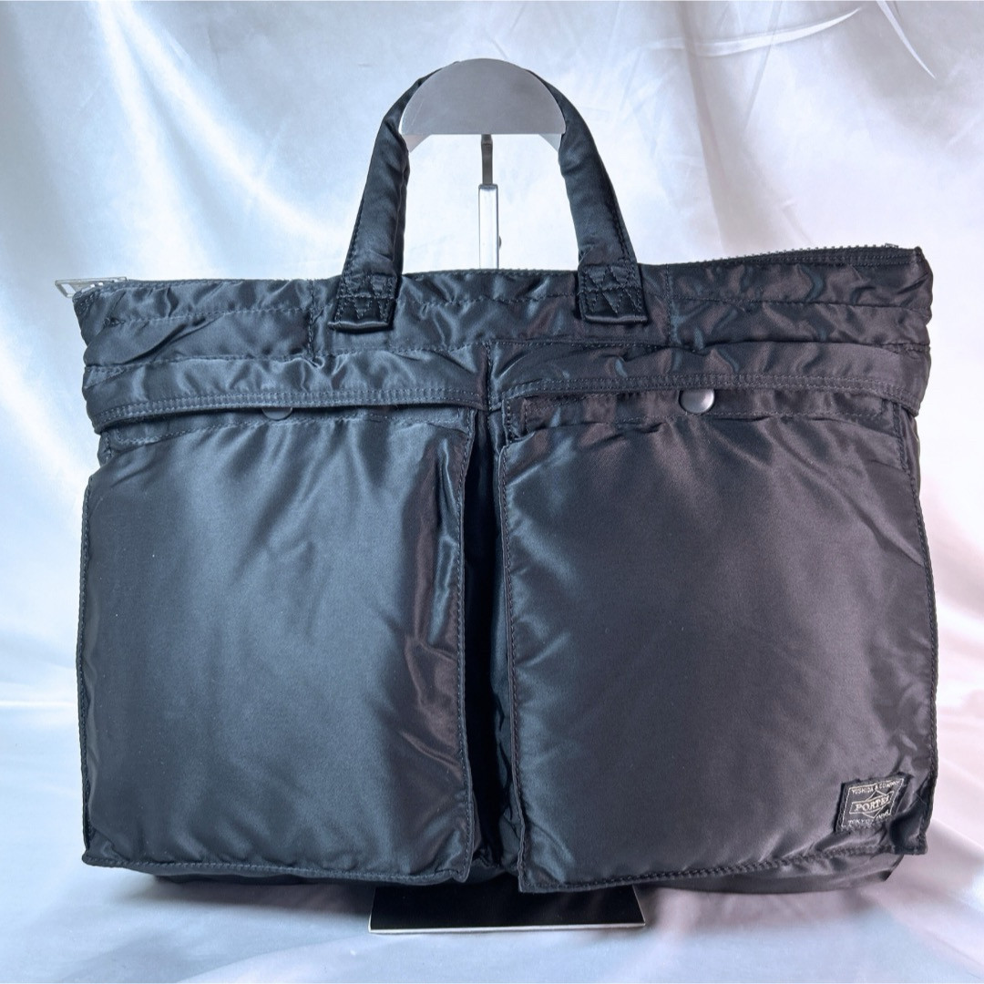 Porter Tanker A4 Briefcase Business Bag Nylon Black 40cm Used