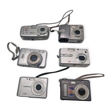 ⚡ 6x Kamera Olympus Samsung Benq Digitalkamera DEFEKT Ersatzteil Bastler⚡