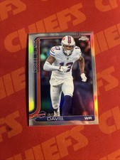 2025 Topps Chrome Football - Gabe Davis Refractor #142 Buffalo Bills