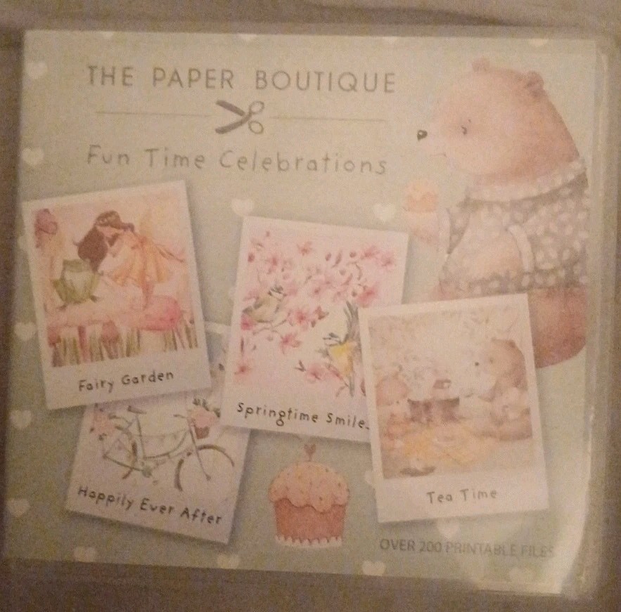 ""Crafty Clearout"" The Paper Boutique Fun Time Celebrations USB - *Brand New*