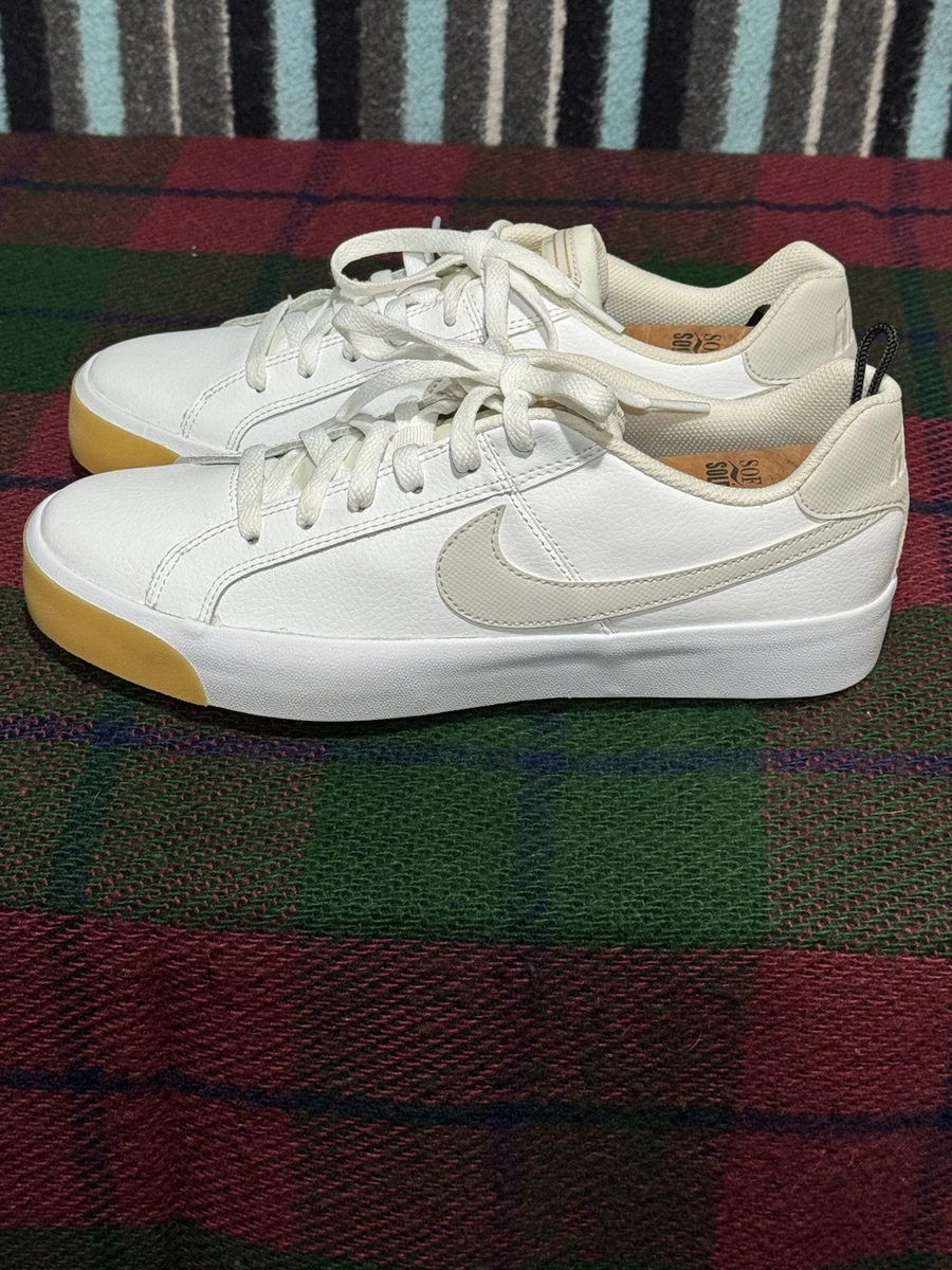Brand New Mens Nike Court Royal Ac White Gum Size 10 New No Box Nike Court Royale AC White Gum | eBay main image 4