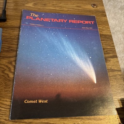 The Planetary Report Magazine Planetary Society April 1981 Comet West