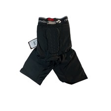 McDavid Hex Black Youth Large Padded Compression Third Shorts NWT