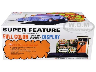 SKILL 2 MODEL KIT 1936 FORD COUPE GASSER 3-IN-1 KIT 1/25 SCALE BY